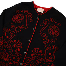 Load image into Gallery viewer, Vintage Pendleton Ornate Design Wool Cardigan Sweater - WMNS M