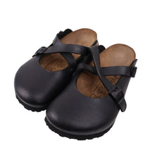 Load image into Gallery viewer, Birkenstock Dorian Leather Mule Sandals - W5