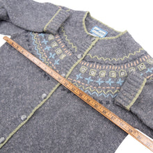 Load image into Gallery viewer, Vintage Pendleton Womens Small Wool Blend Cardigan Sweater Gray - WMNS S
