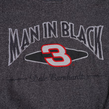 Load image into Gallery viewer, Vintage Chase Authentics Dale Earnhardt Man in Black Embroidered Sweatshirt - XL