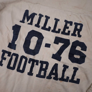 Vintage Distressed Wilson Miller Football Athletic Shirt - L