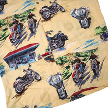 Load image into Gallery viewer, Vintage Harley Davidson x Tori Richards Button Down Hawaiian Shirt - L