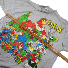 Load image into Gallery viewer, Vintage Looney Tunes Christmas Carol graphic T shirt - XL