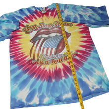 Load image into Gallery viewer, Vintage 1997/97 Rolling Stones "Bridges to Babylon" Mens Large Tie Dye T Shirt - L