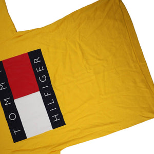 Vintage Tommy Hilfiger Big Flag Graphic T Shirt - L