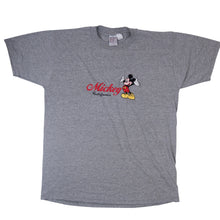 Load image into Gallery viewer, Vintage Disney Mickey Mouse Spellout Embroidered T Shirt  - L