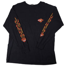 Load image into Gallery viewer, Vintage Y2k Harley Davidson Flaming Long Sleeve T Shirt - XL