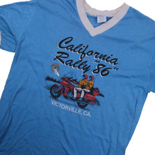 Load image into Gallery viewer, Vintage 1986 California Rally Graphic T Shirts - M