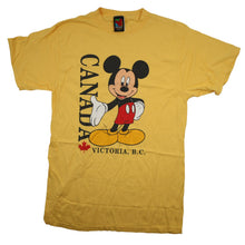 Load image into Gallery viewer, Vintage Disney Mickey Mouse Canada Graphic T Shirt - L