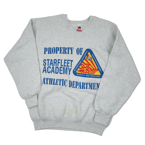 Vintage Startrek The Next Generation Starfleet Academy Graphic Sweatshirt - M