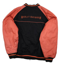 Load image into Gallery viewer, Vintage Harley Davidson Spellout Quilted Bomber Jacket - XL