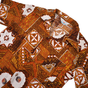 Vintage JC Penny Bark Cloth Hawaiian Shirt - M