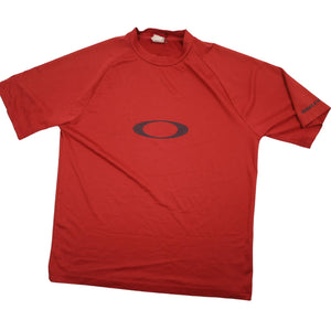 Vintage Oakley Classic Logo Athletic Shirt - M