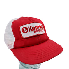 Load image into Gallery viewer, Vintage Kendall Motor Oil Patch Mesh Trucker Hat - OS