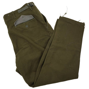 Vintage Military M1951 OG-108 Wool Trousers - 34"x27"