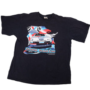 Vintage Nascar Valvoline Racing Mark Martin Graphic T Shirt - XXL