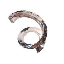 Load image into Gallery viewer, Vintage MCM Dansk Jens Quistgaard Design Silver Plated Spiral Candle Holder - OS