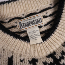 Load image into Gallery viewer, Vintage Aeropostale Shetland Wool Ski Print Sweater - XL