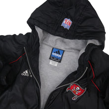 Load image into Gallery viewer, Vintage Adidas Tampa Bay Buccaneers Big Logo Winter Coat - L