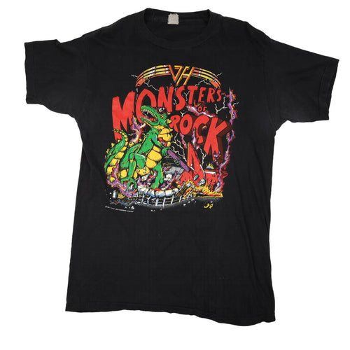 Vintage 1988 Van Halen Monsters of Rock Tour T Shirt - L