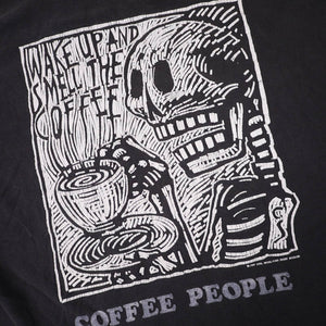 Vintage Carl Smool Wake Up and Smell the Coffee Graphic Art Tee - XL