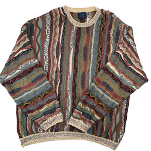 Vintage Limnos Australia Crazy Textured Sweater - XL