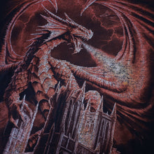 Load image into Gallery viewer, Vintage Spiral Anne Stokes Collection Dragon Graphic T Shirt - M
