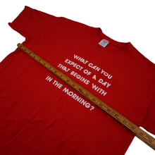 Load image into Gallery viewer, Vintage 90s Slogan T Shirt - M