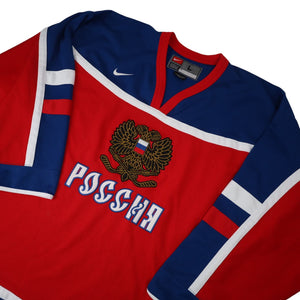 Vintage Nike Russia Hockey Jersey - L