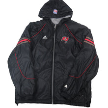 Load image into Gallery viewer, Vintage Adidas Tampa Bay Buccaneers Big Logo Winter Coat - L