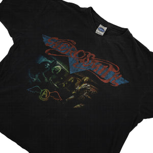 Vintage 2002 Aero Smith O'Yeah Tour Graphic T Shirt - XL