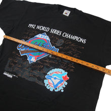 Load image into Gallery viewer, Vintage 1992 Toronto Blue Jays World Series Champions T - XL