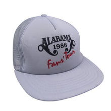 Load image into Gallery viewer, Vintage 1984 Alabama Fans Tour Trucker Hat - OS