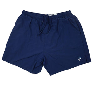 Vintage 90s Fila Spellout Swim Trunks - L