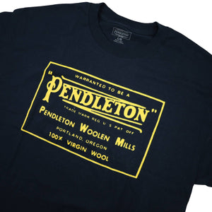 Pendleton Classic Tag Logo Graphic T Shirt - L