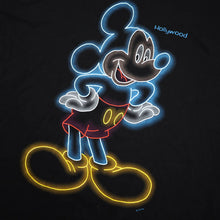 Load image into Gallery viewer, Vintage Disney Mickey Mouse Neon Glow Graphic T Shirt - XXL