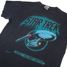 Load image into Gallery viewer, Vintage Star Trek "Space.. the Final Frontier" Front/Back Graphic T Shirt - XL