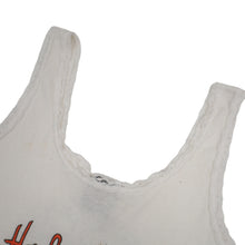Load image into Gallery viewer, Vintage 3D Emblem Harley Davidson Lace Trim Tank Top  - WMNS XL