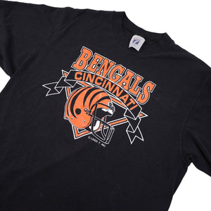 Vintage Logo 7 Cincinnati Bengals Graphic T Shirt - L