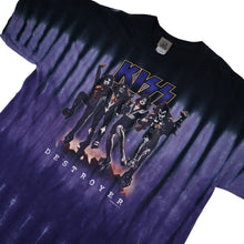 Load image into Gallery viewer, Vintage Liquid Blue KISS Destroyer Graphic T Shirt - XXL