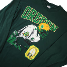 Load image into Gallery viewer, Vintage Oregon Ducks 100yr Anniversary Graphic Long Sleeve T Shirt - L