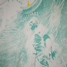 Load image into Gallery viewer, Vintage Y2k Nike Air Jordan Allover Print Graphic T Shirt - XL