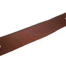 Load image into Gallery viewer, Vintage Cole Haan Italian Tooled Leather Belt W/Metal Buckle - 32&quot;-36&quot;