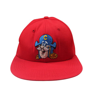 Vintage Captain Crunch Embroidered Snapback Hat - OS