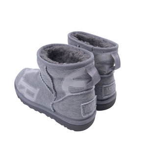 Telfar x Ugg Fleece Mini Boots