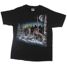 Load image into Gallery viewer, Vintage Wolf Abstract Graphic T Shirt - L