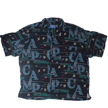 Load image into Gallery viewer, Pendleton %100 Rayon Allover Print Camp Fishing Shirt - L