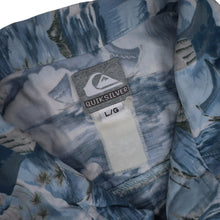 Load image into Gallery viewer, Vintage Quicksilver Landscape Print Hawaiian Shirt - L