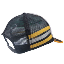 Load image into Gallery viewer, Vintage 3 Stripe Tri Bar Sumpter Junction Train Station Trucker Hat