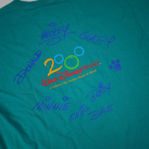 Vintage 2000 Walt Disney World Front / Back Graphic T Shirt - L